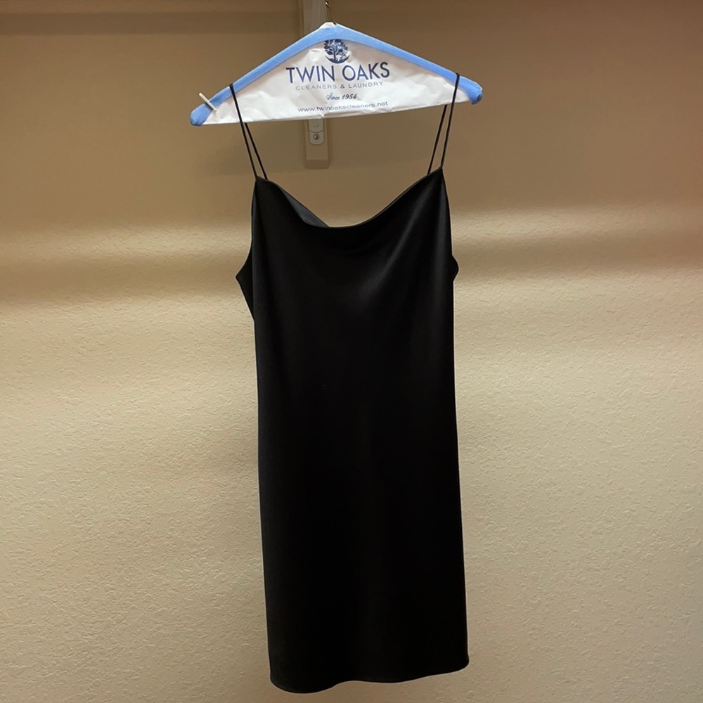 Dress polyester black size 6